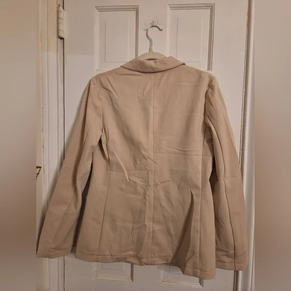 Indigo Rein Beige Women's Blazer - Picture 2 of 4